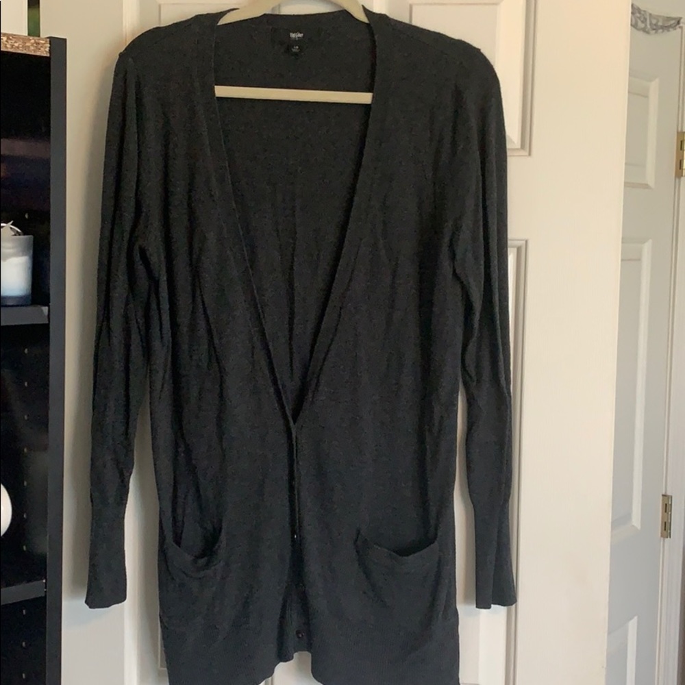 Long Grey Cardigan
